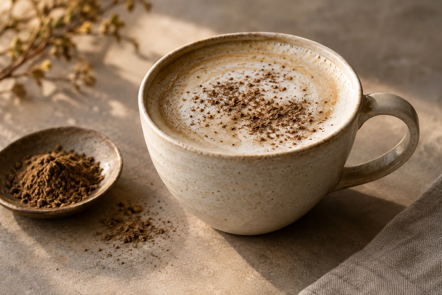 ほうじ茶ラテのイメージ